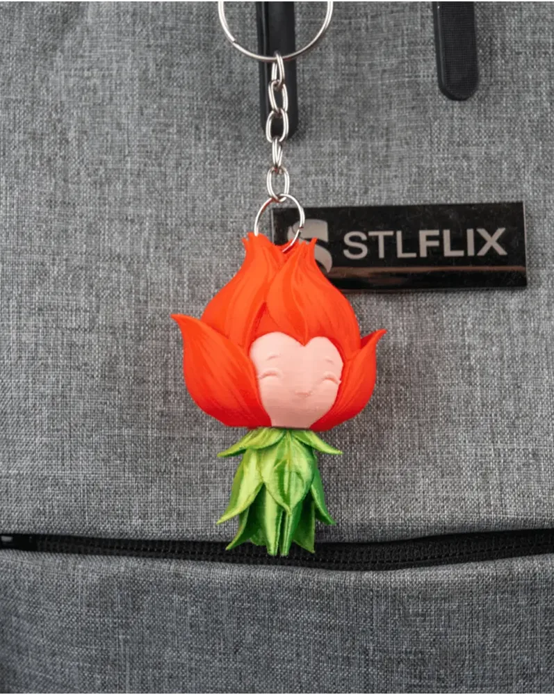 Nature Spirits Keychain – Flower Spirit Flo