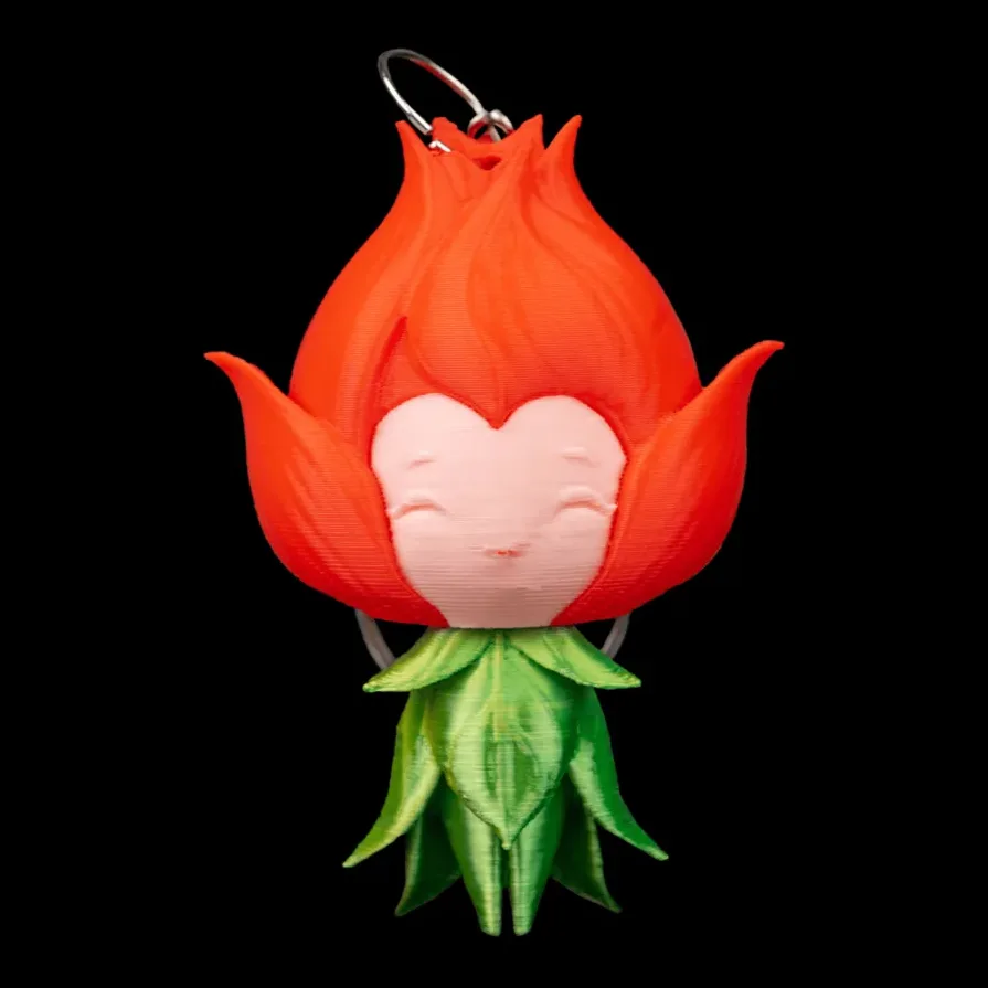 Nature Spirits Keychain – Flower Spirit Flo — image 2
