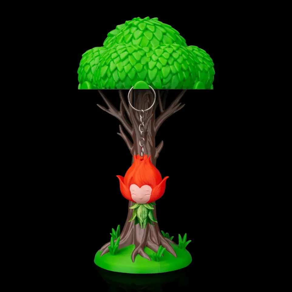 Nature Spirits Keychain – Flower Spirit Flo — image 4