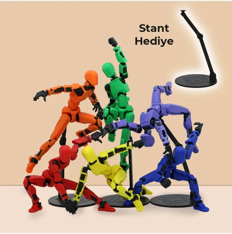 Articulated Poseable Figure 13.3 cm – Multicolor