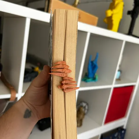 İskelet El Kitap Ayracı