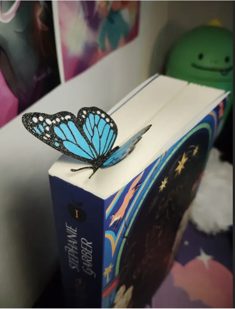 Butterfly Bookmarks 2‑Pack – Orange — image 2