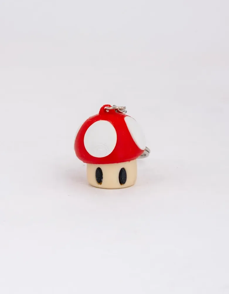 Mushroom Clicker Keychain 3-Piece Set – Multicolor — image 2
