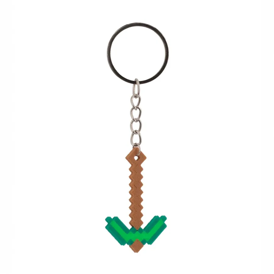 Pixel Sword Keychain 3‑Piece Set – Green — image 4