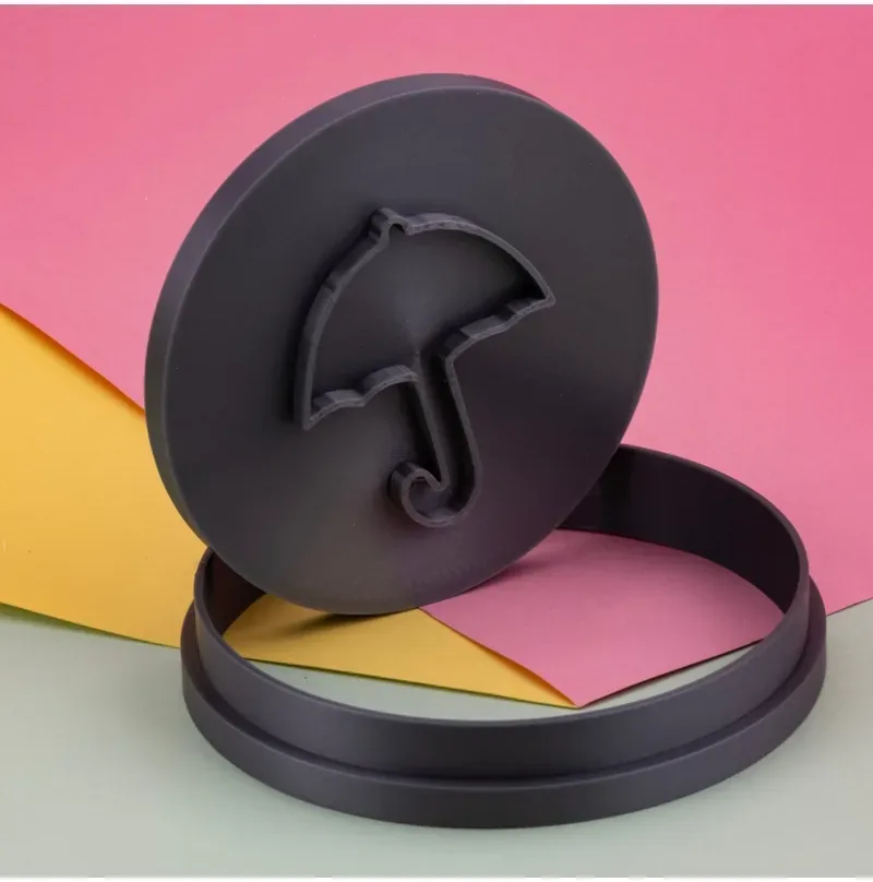 Umbrella‑Pattern Cookie Cutter