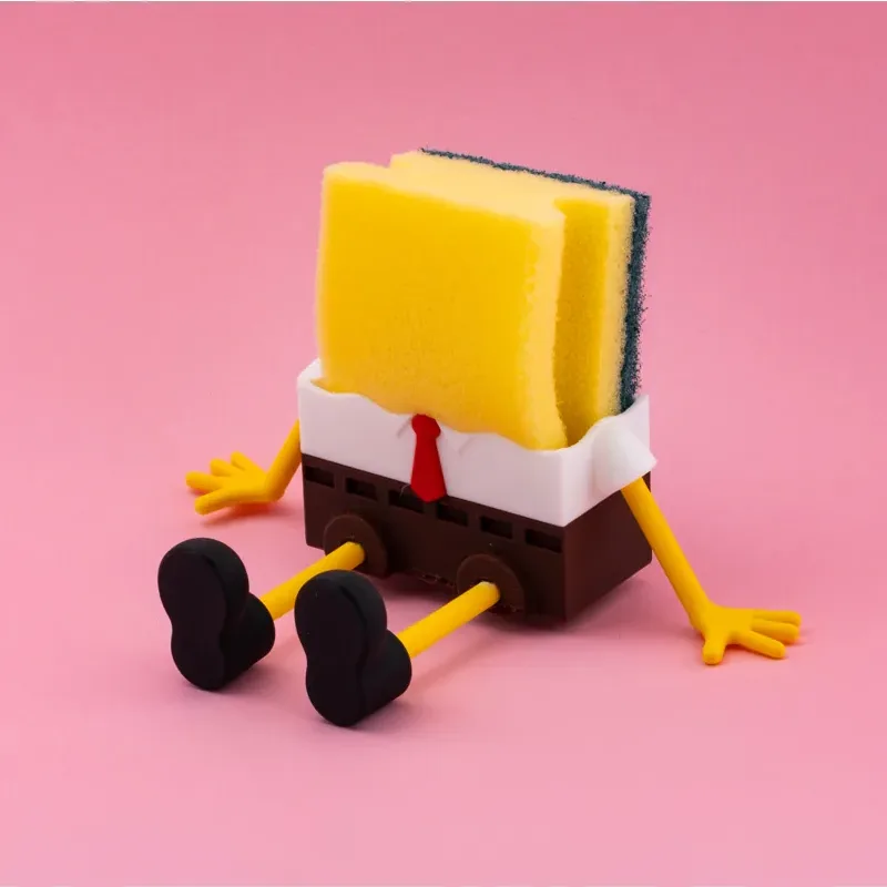 Cute Sponge Character Dish Sponge