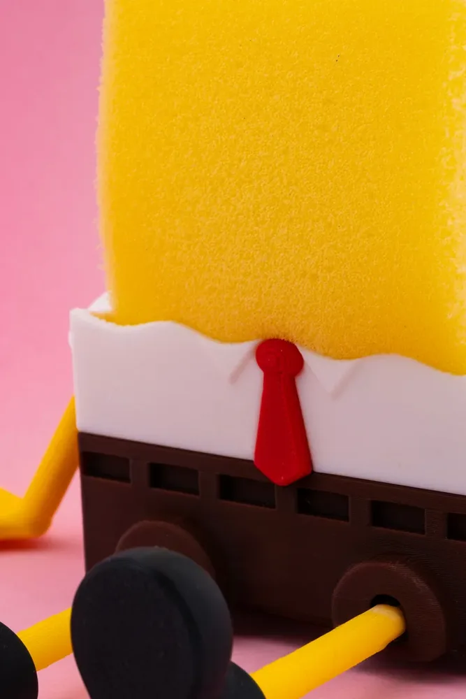 Cute Sponge Character Dish Sponge — image 2