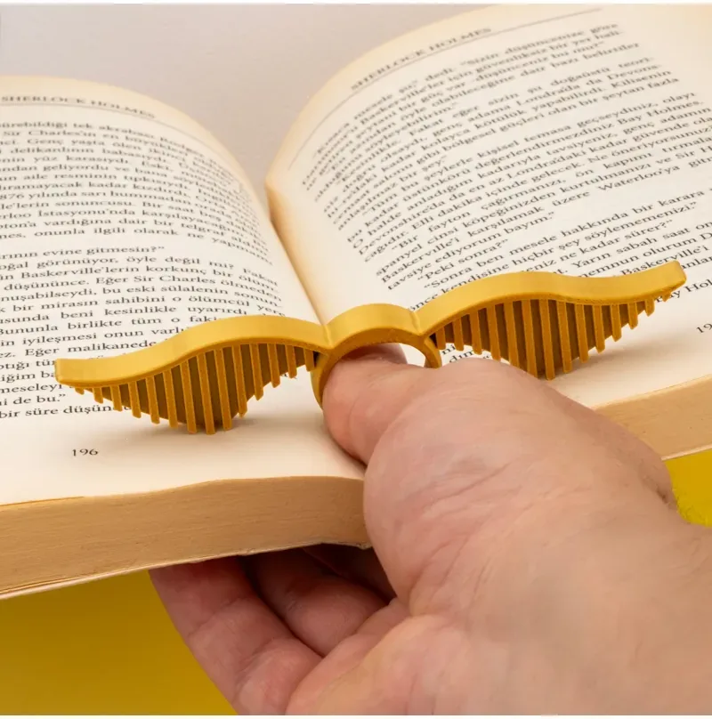 Magic Winged Gold Ball Bookmark