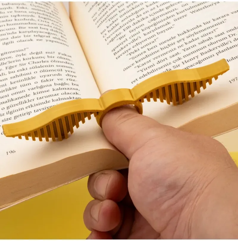 Sihirli Kanatlı Altın Top Kitap Ayracı — görsel 4