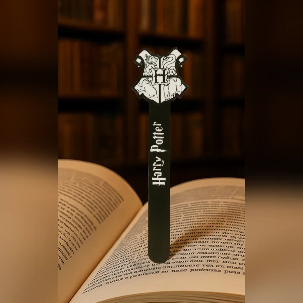 Magical School Crest Bookmark – Black — image 3