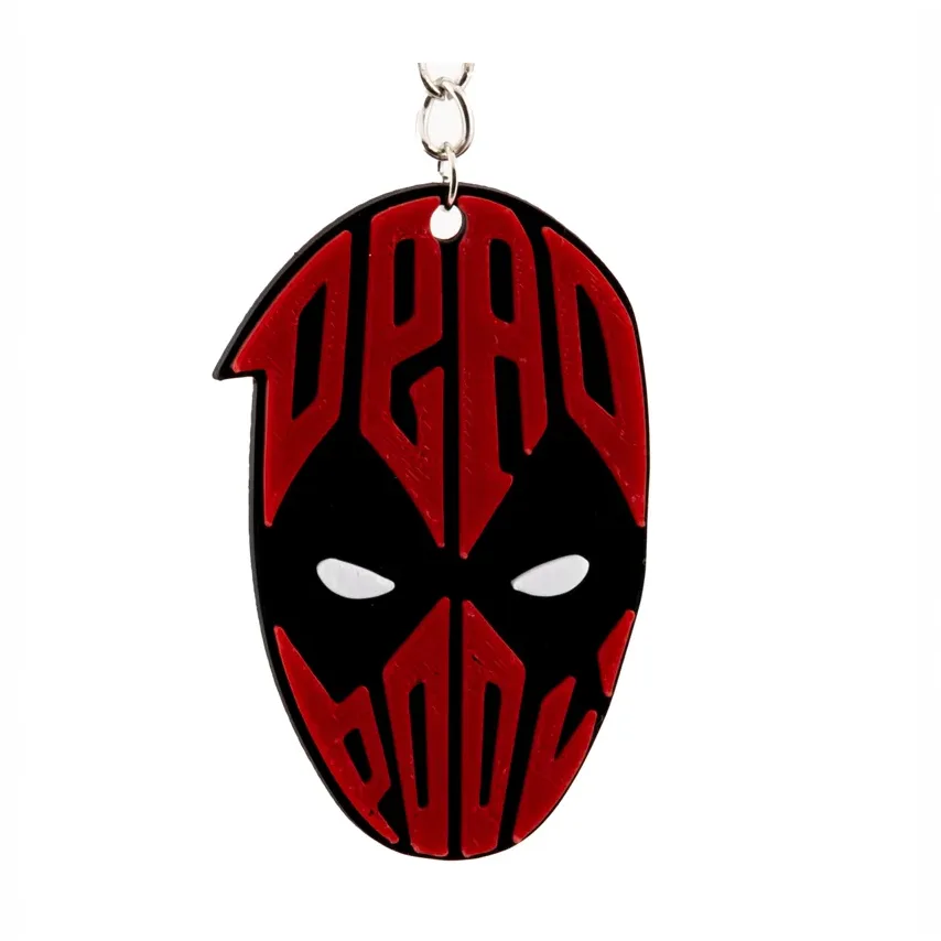 Superhero Keychain 4‑Piece Set – Multicolor — image 3