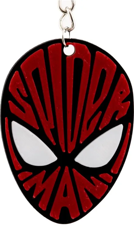 Superhero Keychain 4‑Piece Set – Multicolor — image 4