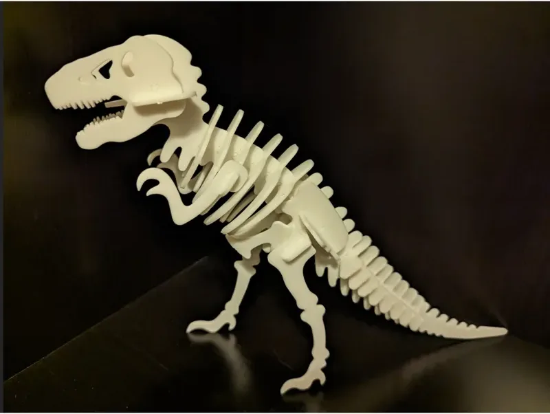 T-Rex İskelet Maketi 3D Puzzle — görsel 4