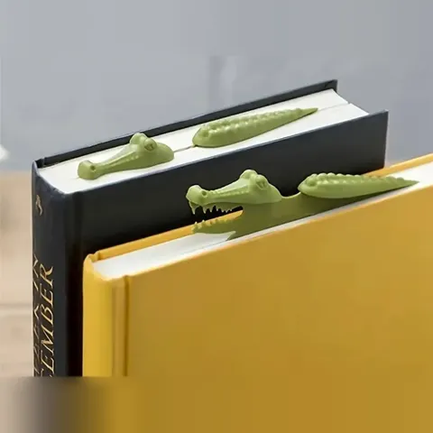 Timsah Kitap Ayracı – Haki